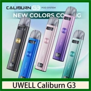UWELL Caliburn G3咖哩棒G3 KIT電子煙2主機官網評價說明書
