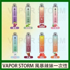 VAPOR STORM風暴辣妹一次性主機充電7500口（5%）